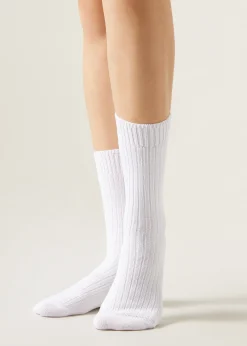 Skarpety prążkowane