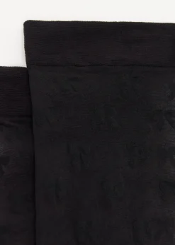 Skarpety z kokardkami na całej powierzchni