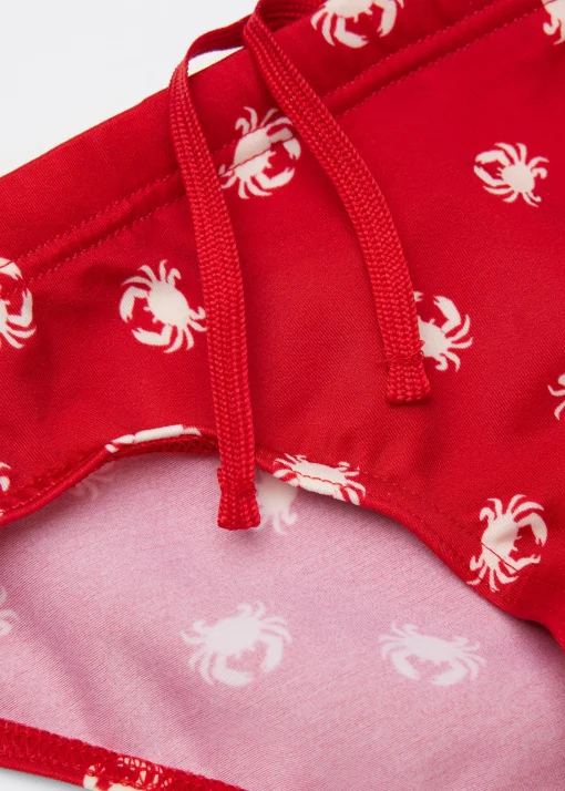 Slipy chłopięce kąpielowe ze wzorem Rio