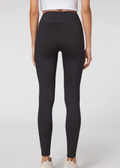 Sportowe legginsy ocieplane