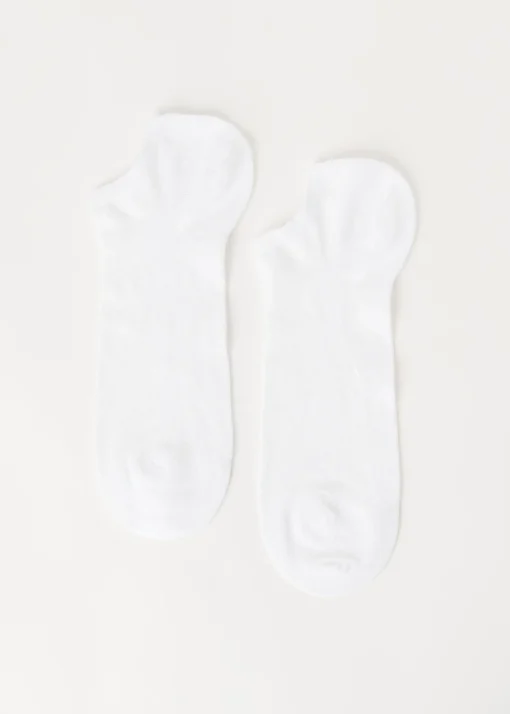 Stopki unisex z bawełny i lnu