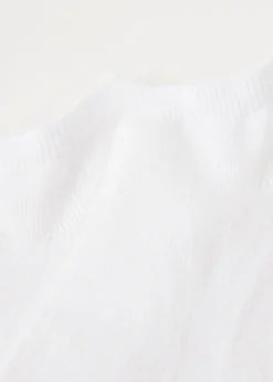 Stopki unisex z bawełny i lnu