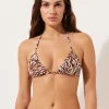 Trójkąt góra od kostiumu Brown Zebra