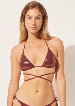 Trójkąt góra od kostiumu Metallic Skin