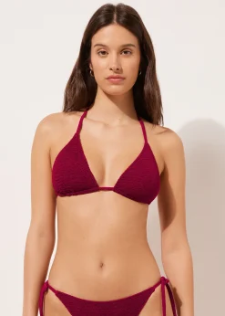 Trójkąt z wyjmowanymi wkładkami góra od kostiumu Crinkle Waves